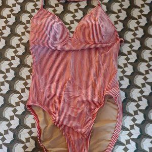 J CREW one-piece low back swimsuit